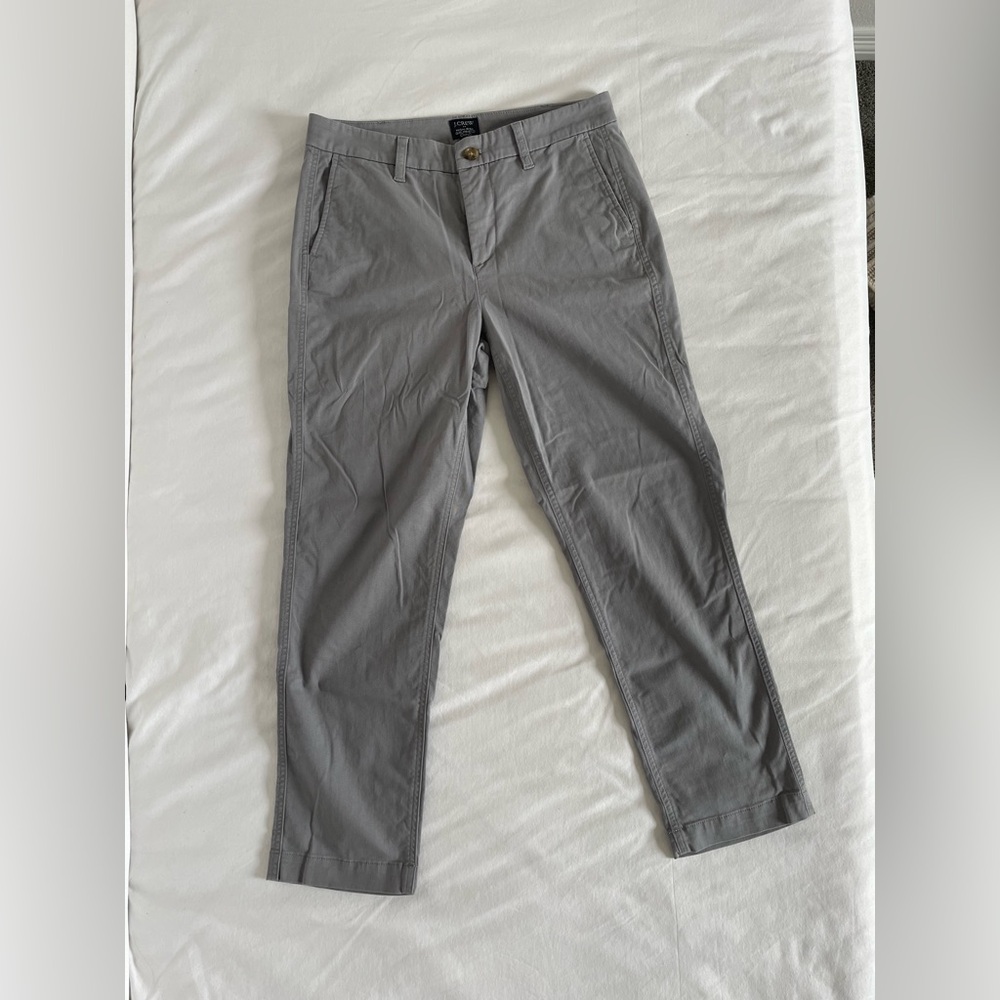 J. Crew Women’s Slate Gray Girlfriend Chinos